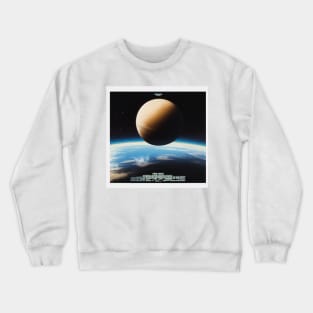 Vintage Space Movie Poster Crewneck Sweatshirt